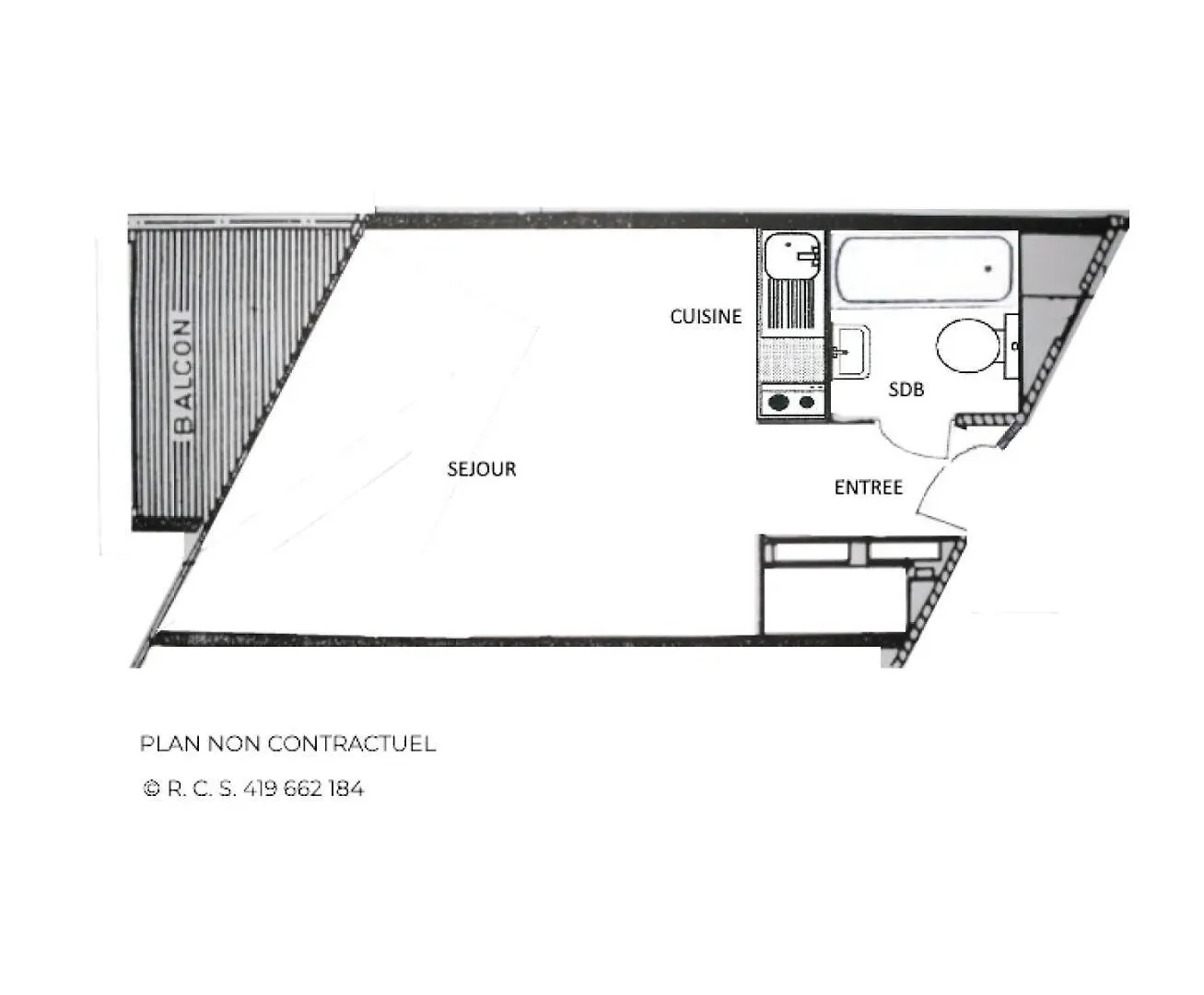 Residence Grande Masse - Studio Pour 3 Personnes 774 サン・マルタン・ド・ベルヴィル フランス